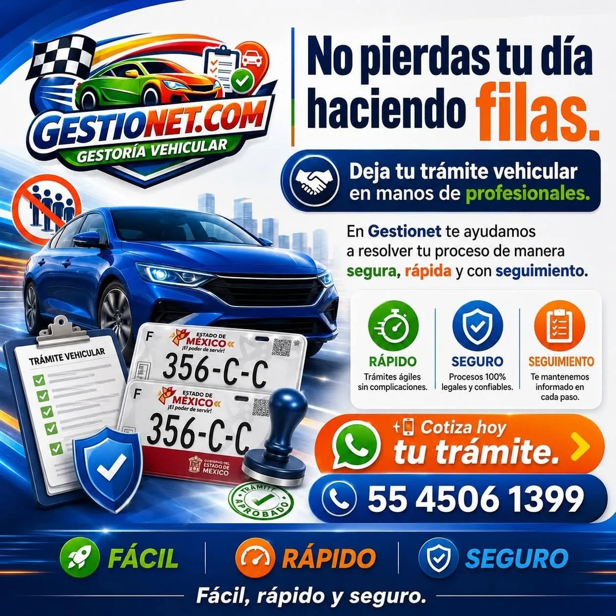 Trámites vehiculares sin complicaciones